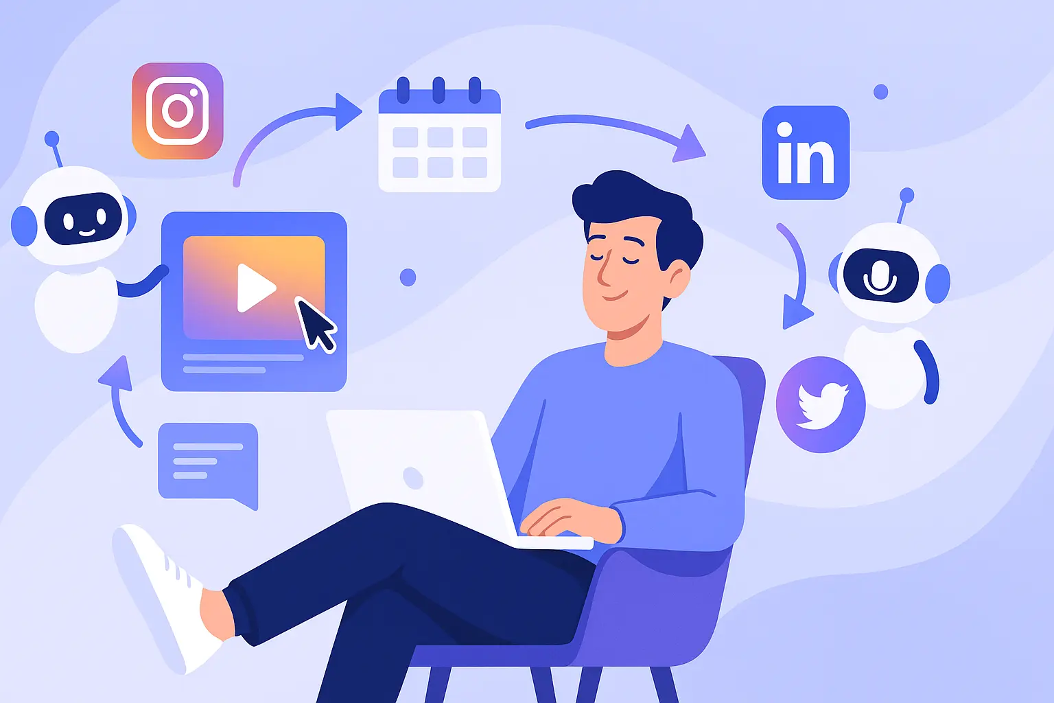 The Fine Line Between Efficiency and Authenticity in Social Media Automation || Postly